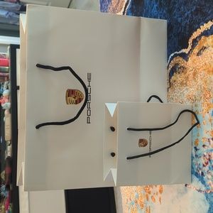 Porsche shopping bags small and large new